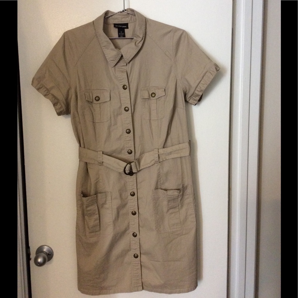 Lane Bryant Khaki Dress